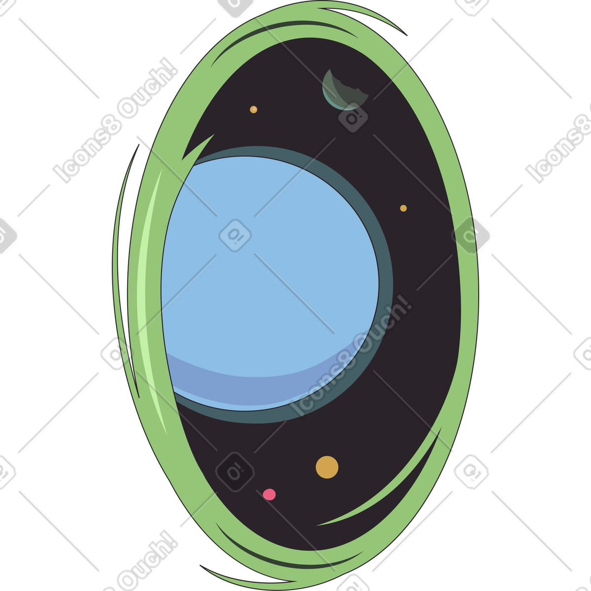 Portale illustrazione in stile Eastwood scarica in PNG, SVG