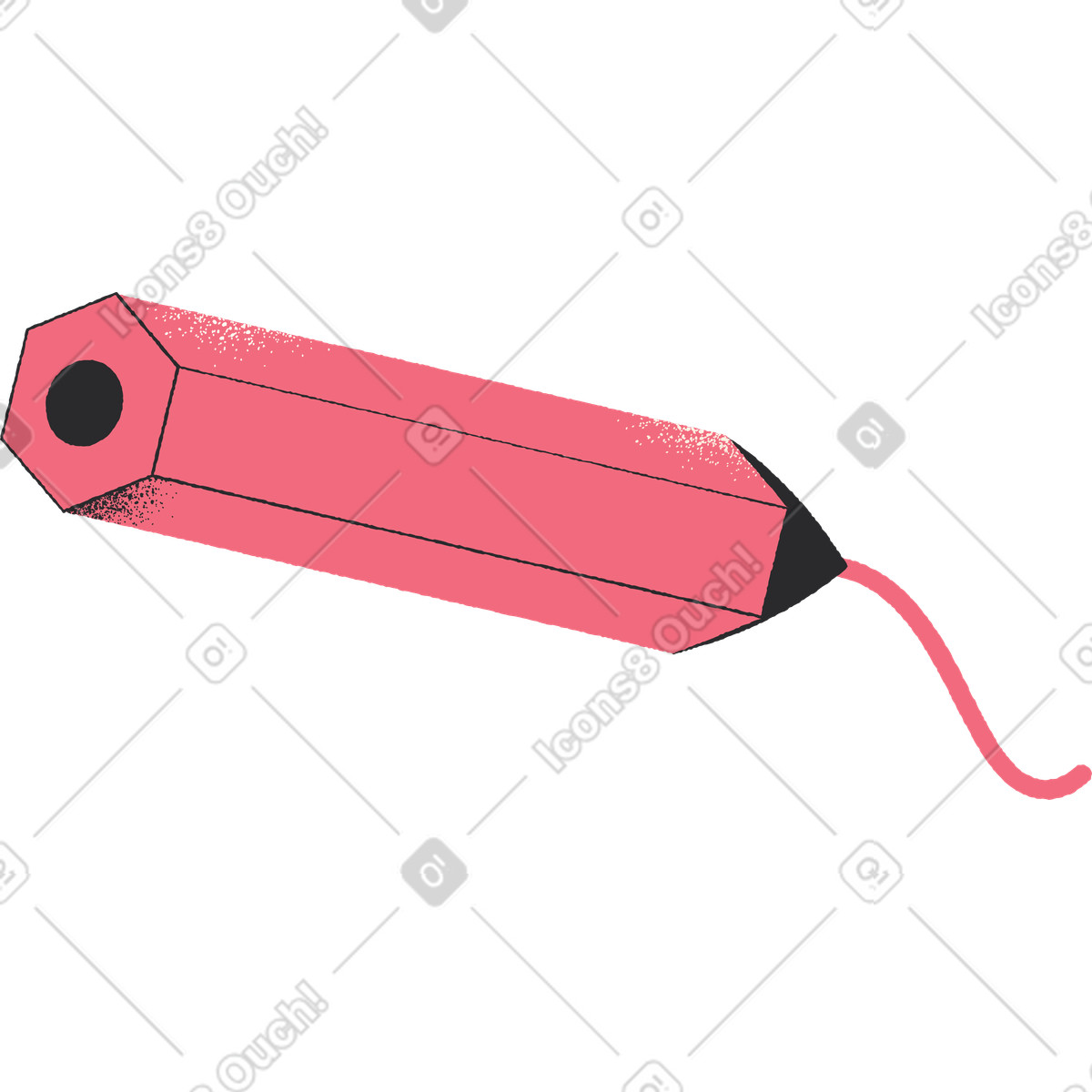 Ilustración Pencil en estilo Pablo a descargar en PNG y SVG