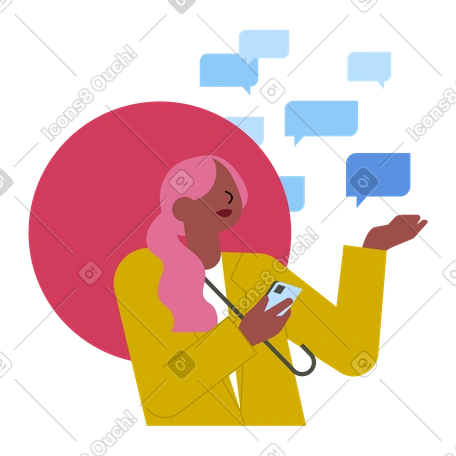 Real-time digital chat, Mobile communication multitasking, Social ...