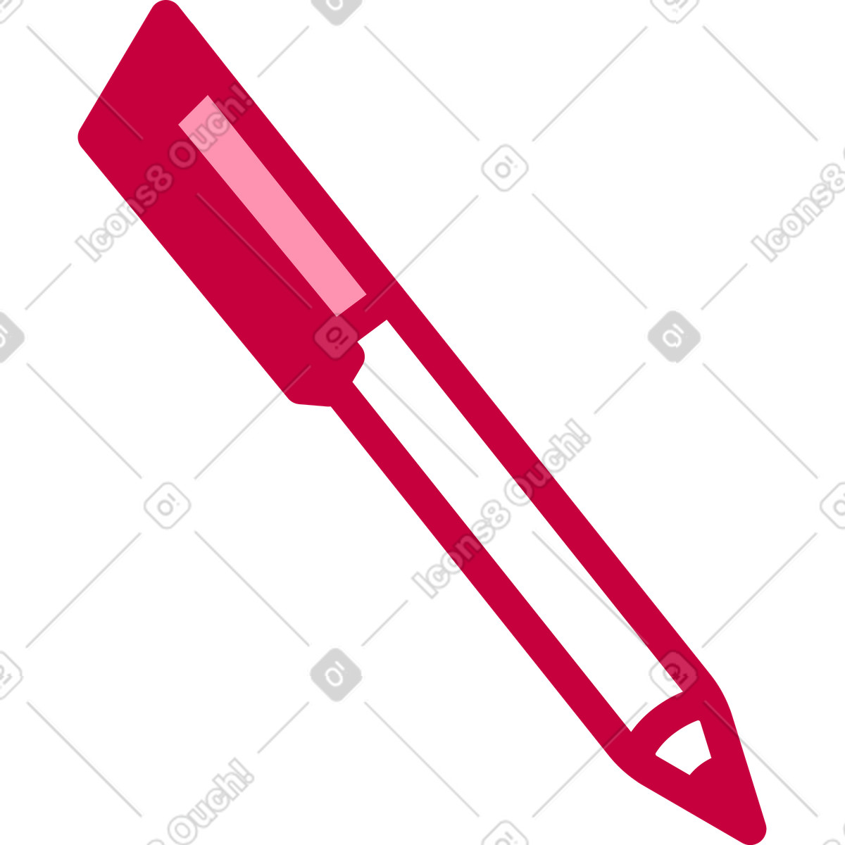 Ilustração de Caneta tinteiro em no estilo Natty para baixar em PNG, SVG