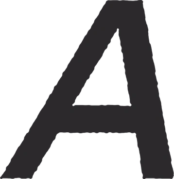 Letter A PNG, SVG