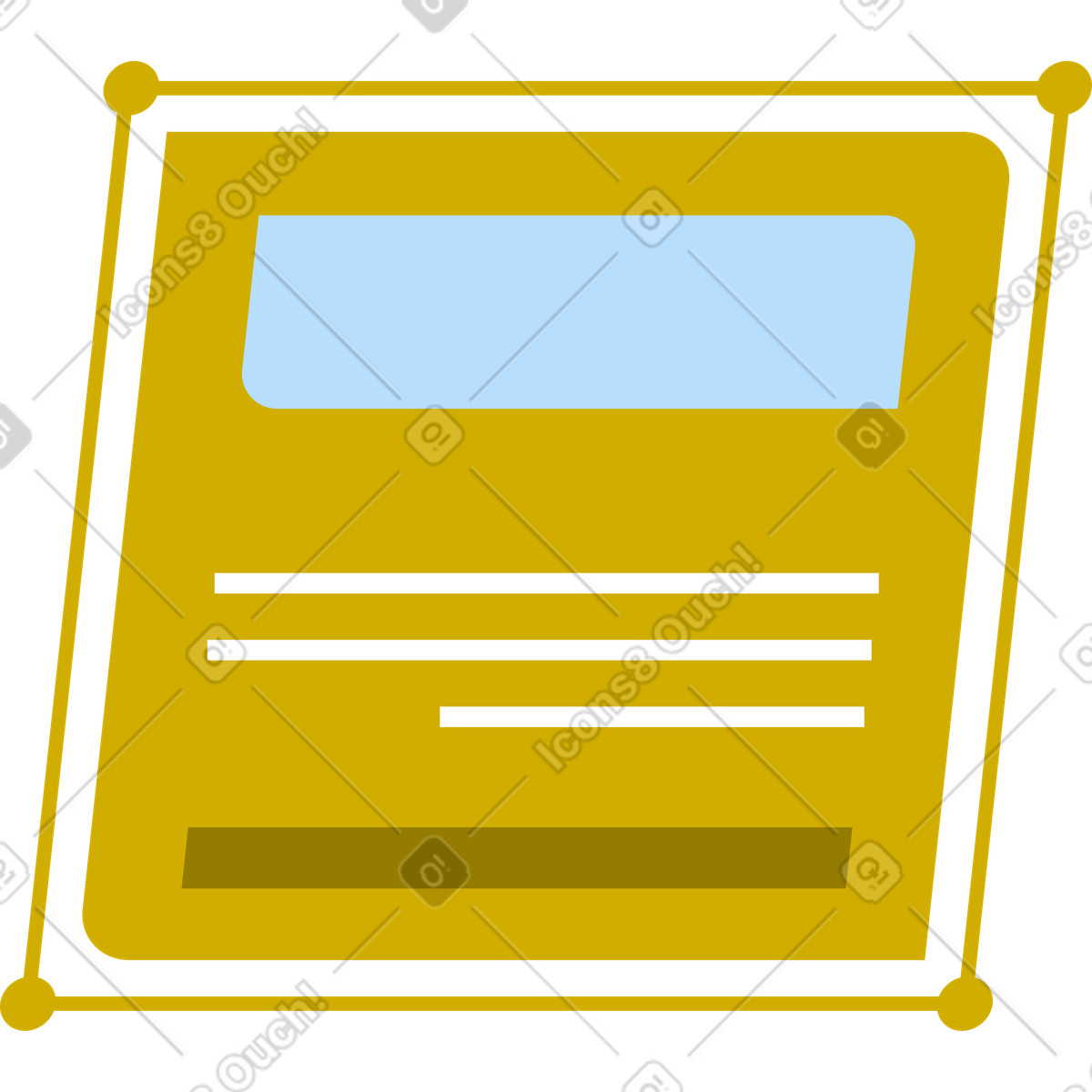 Illustration Disposition dans le style Vector à télécharger aux formats PNG, SVG