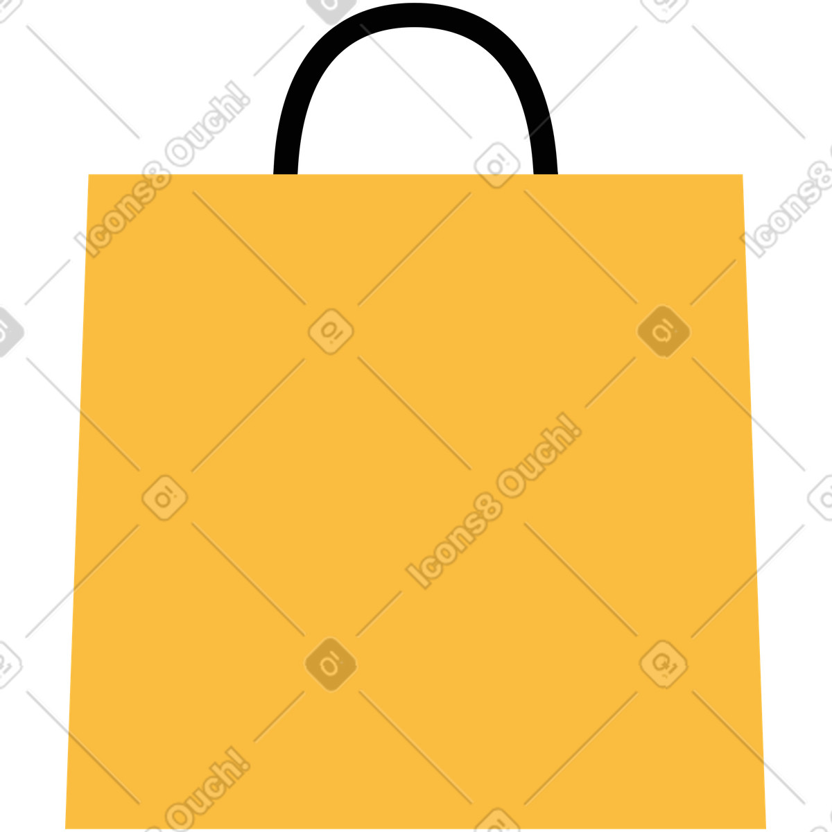 Ilustração de Saco papel em no estilo Burgundy para baixar em PNG, SVG