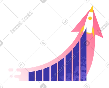 Growth acceleration, Startup Success and Market Expansion PNG, SVG