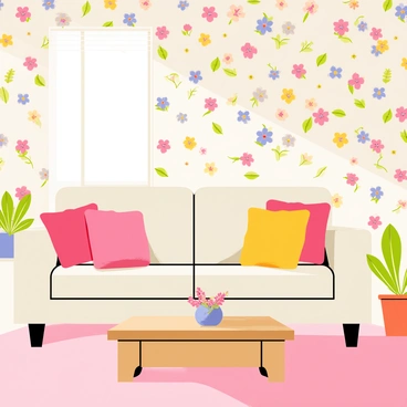 Peppa pig living room