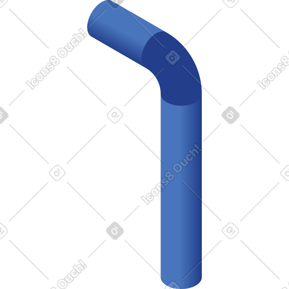 Pipe illustration in Quantum style download in PNG, SVG