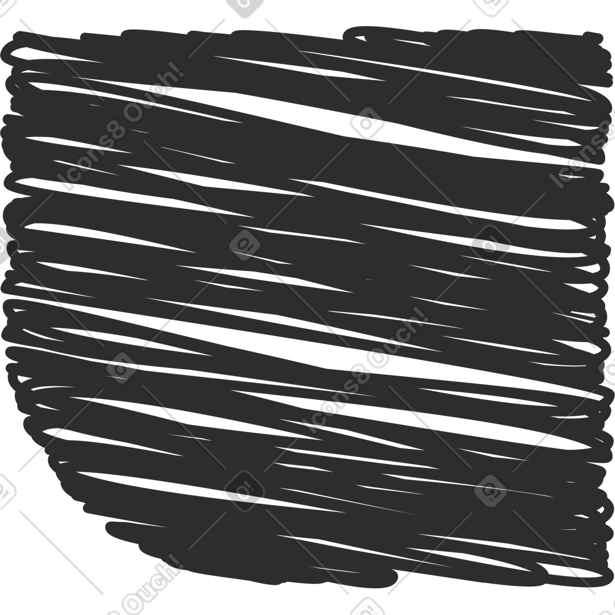 Ilustração de Forma preta em no estilo Graphite para baixar em PNG, SVG