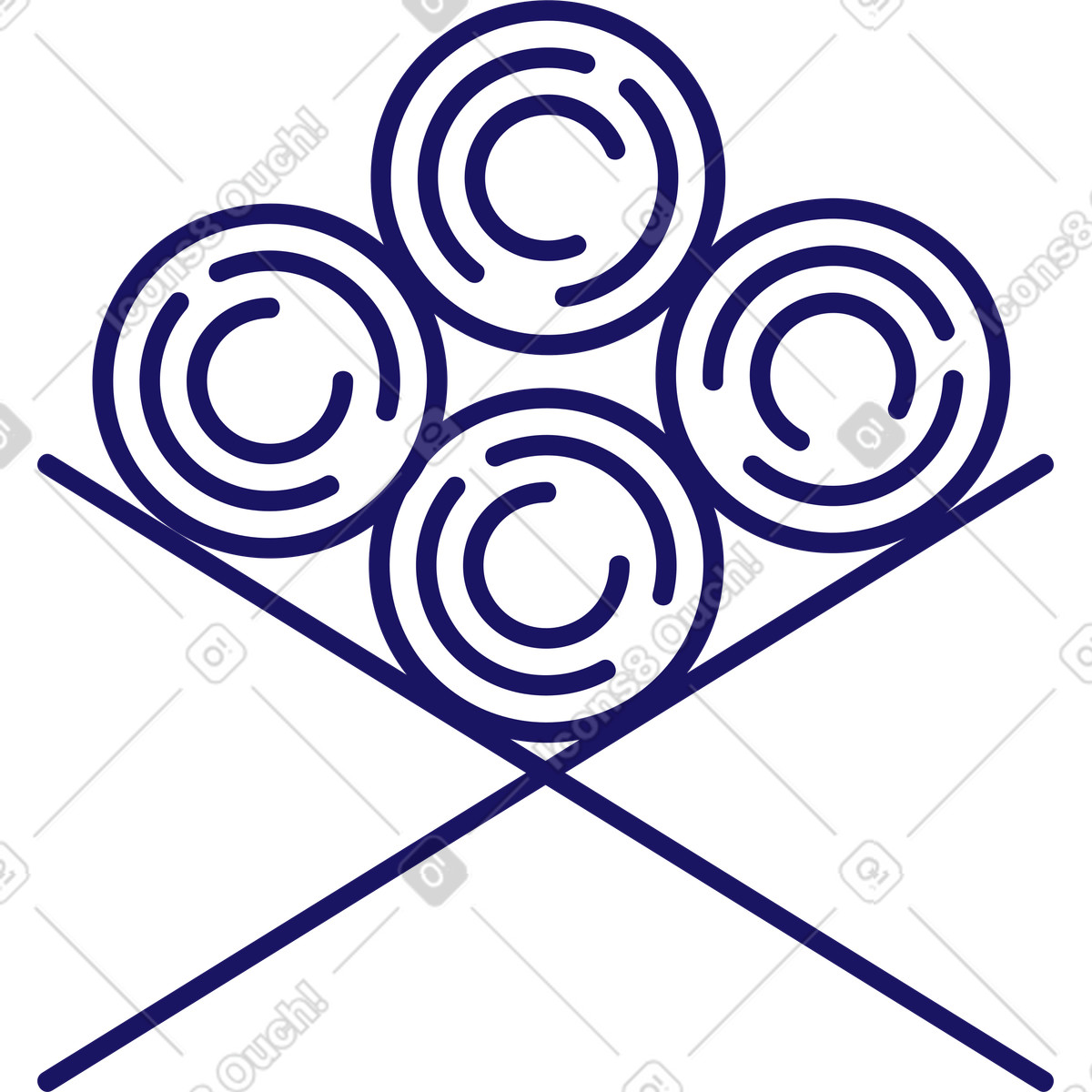 Ilustración Leña para la chimenea en estilo Matey a descargar en PNG y SVG