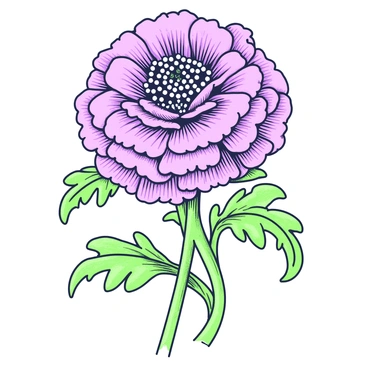 A marigold flower is prominently displayed in the center of the sketch. The flower features a multitude of layered petals, each displaying intricate details of texture and depth. The petals have a ruffled appearance, showcasing a series of subtle curves and folds. The center of the marigold is filled with tiny, tightly packed florets that radiate outward. The leaves surrounding the flower are elongated and serrated, adding to the overall composition. The sketch paper has a slightly rough texture, emphasizing the artistry of the pencil drawing. Shadows and highlights are carefully rendered, providing dimension and realism to the flower.