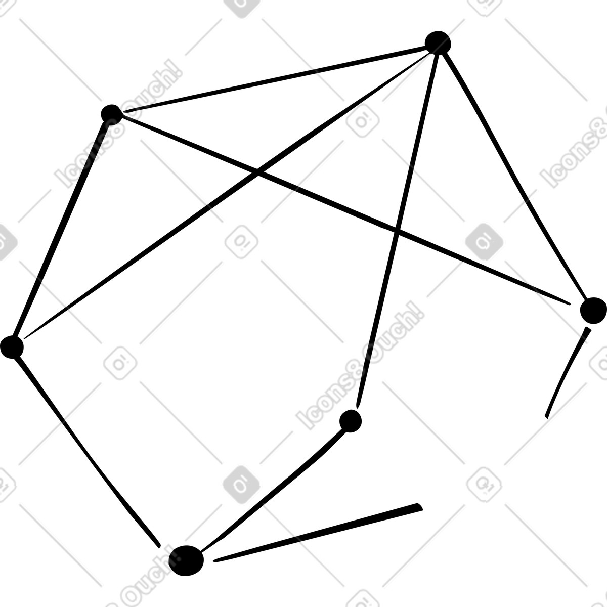 Ansprechpartner-Illustration im Line-Stil als Download in PNG, SVG