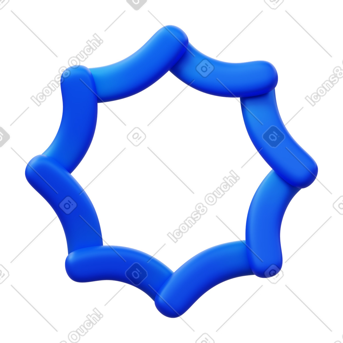 Illustration Logo synthesia dans le style 3D Fluency à télécharger aux formats PNG, SVG