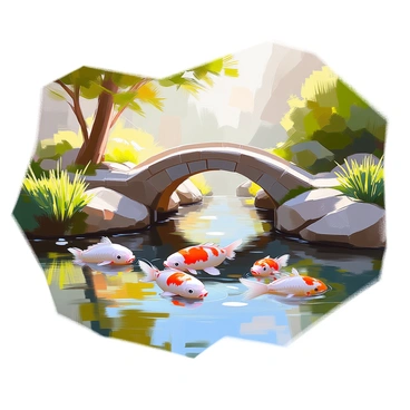 Koi pond