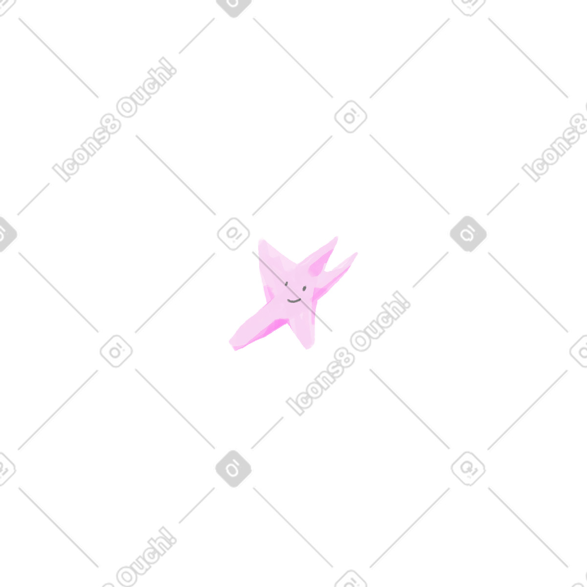 Atomic 스타일의 별 일러스트레이션 PNG, SVG 다운로드
