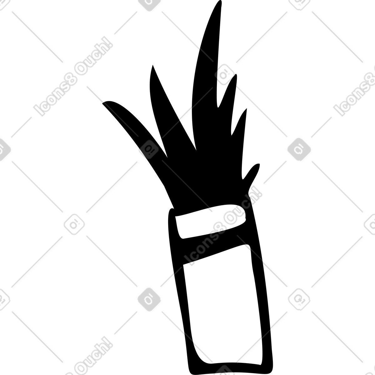 Illustration Plante dans le style Journal à télécharger aux formats PNG, SVG