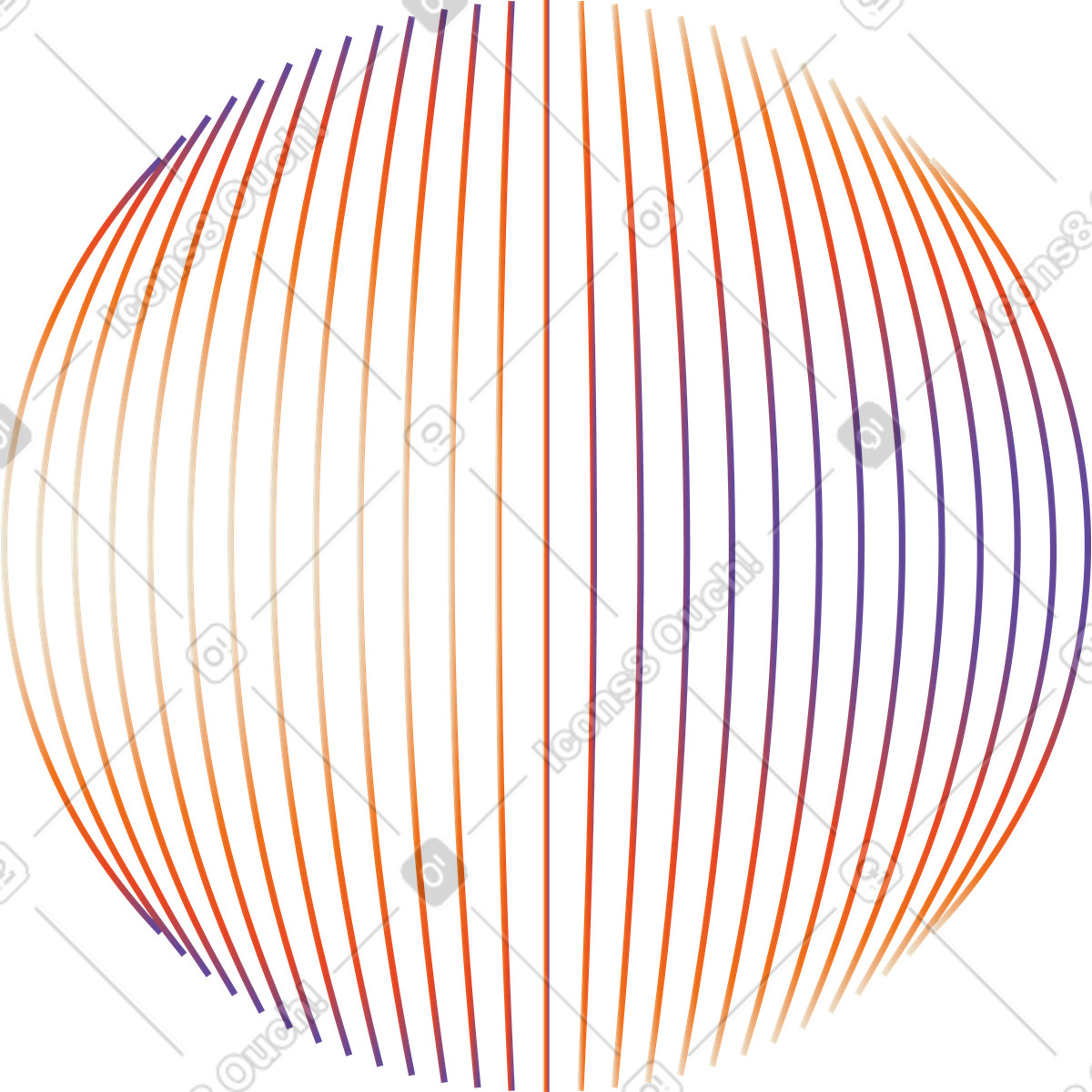 Illustration Objet sphérique, sphère de données globale, globe connectivité réseau dans le style Forms à télécharger aux formats PNG, SVG