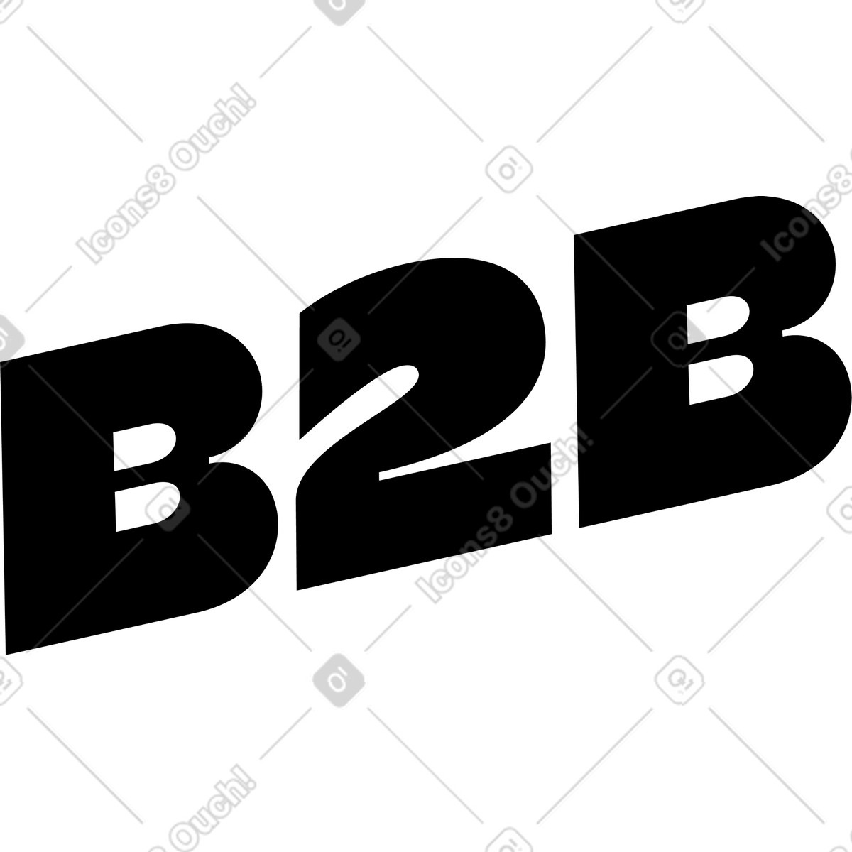 Schriftzug bb text-Illustration im Typography-Stil als Download in PNG, SVG