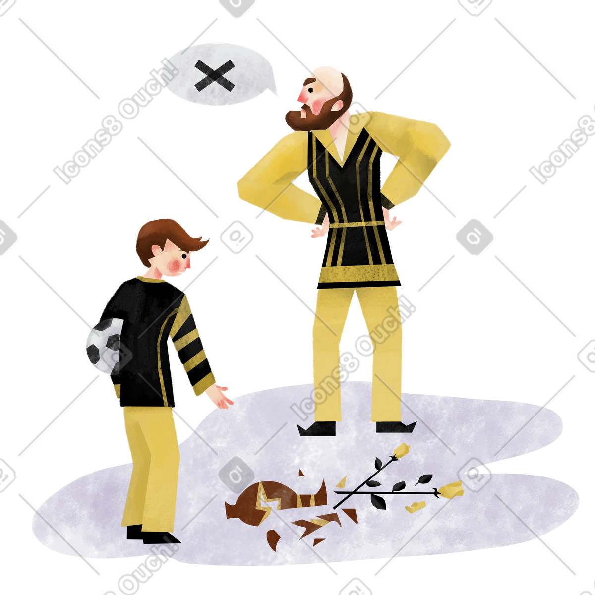 下载 Family 风格的 No comments yet 插画，支持 PNG、SVG 格式