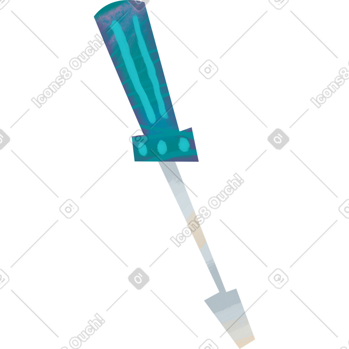 Screwdriver illustration in PNG, SVG