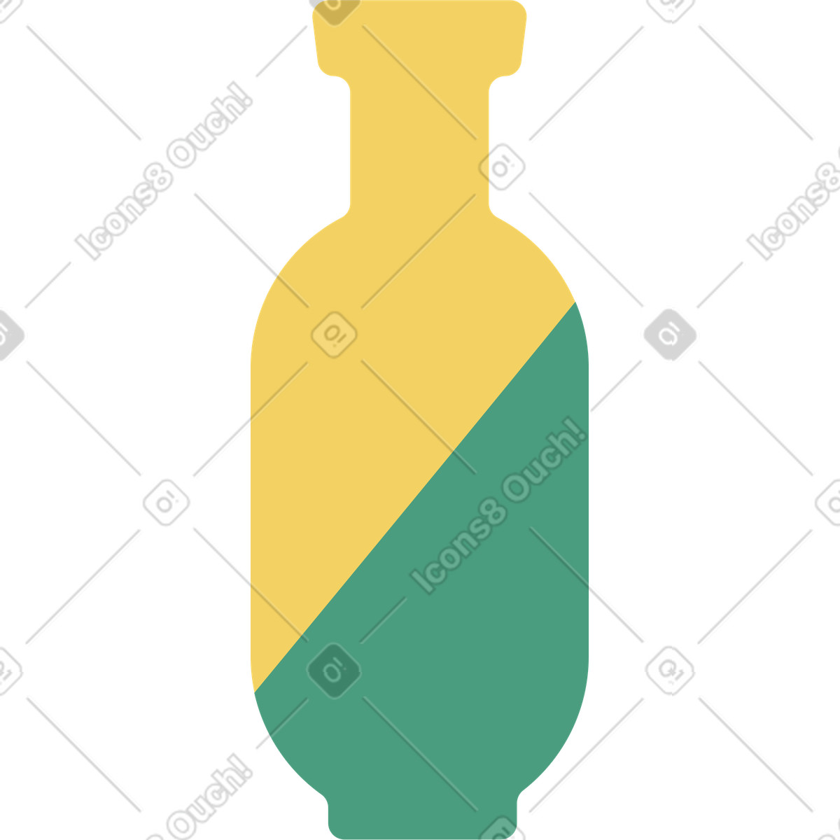 下载 Macaroni 风格的 花瓶 插画，支持 PNG、SVG 格式