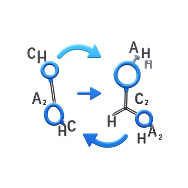 An illustration depicting the formation of a peptide bond between two amino acids. The two amino acids are shown with distinct structures, including their functional groups. One amino acid has its carboxyl group positioned to react with the amino group of the second amino acid. A visible bond is forming between the carbon atom of the carboxyl group and the nitrogen atom of the amino group. Arrows indicate the reaction process, highlighting the removal of a water molecule. The illustration has a clear and educational layout, emphasizing the chemical interaction.