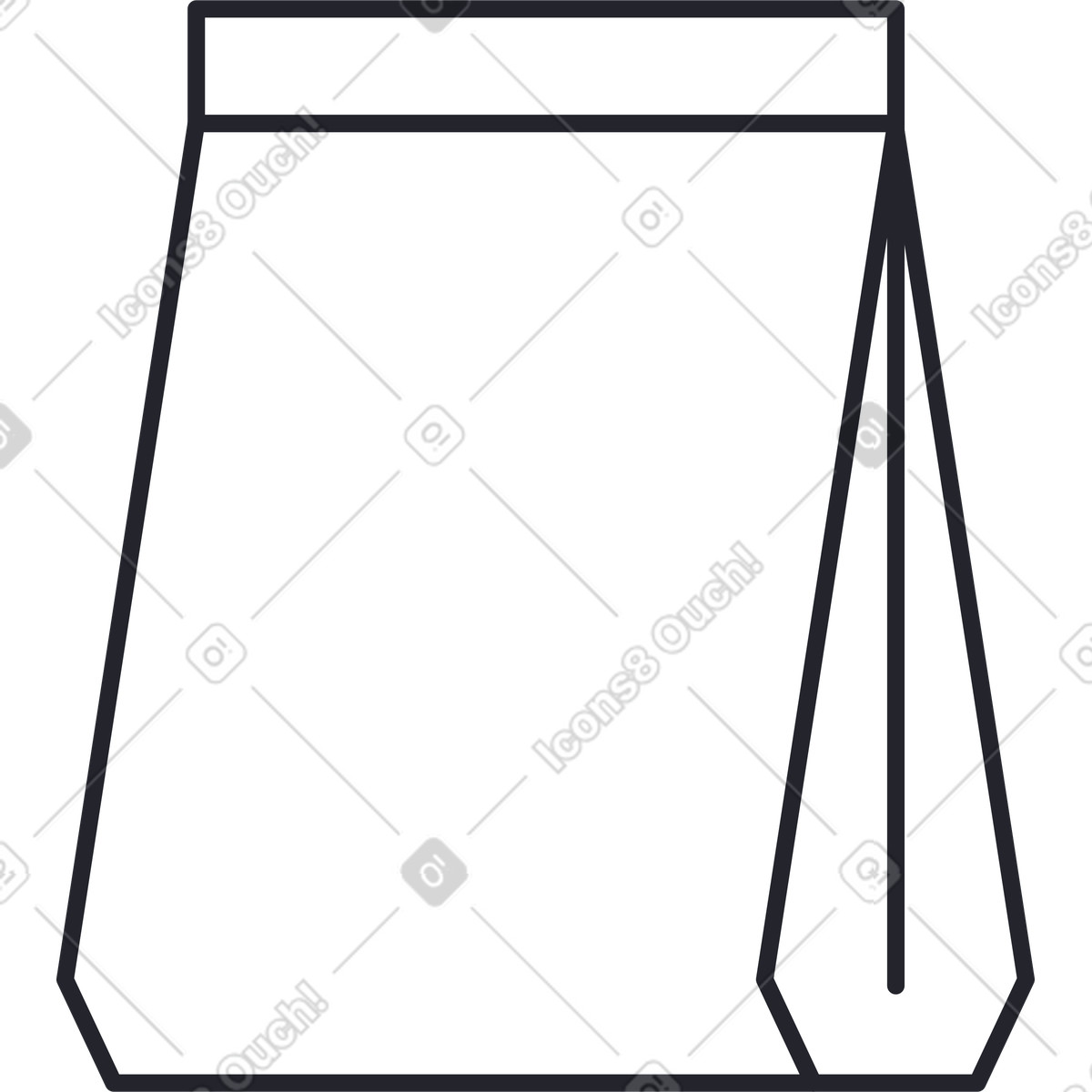 Food packet illustration in Grapy style download in PNG, SVG
