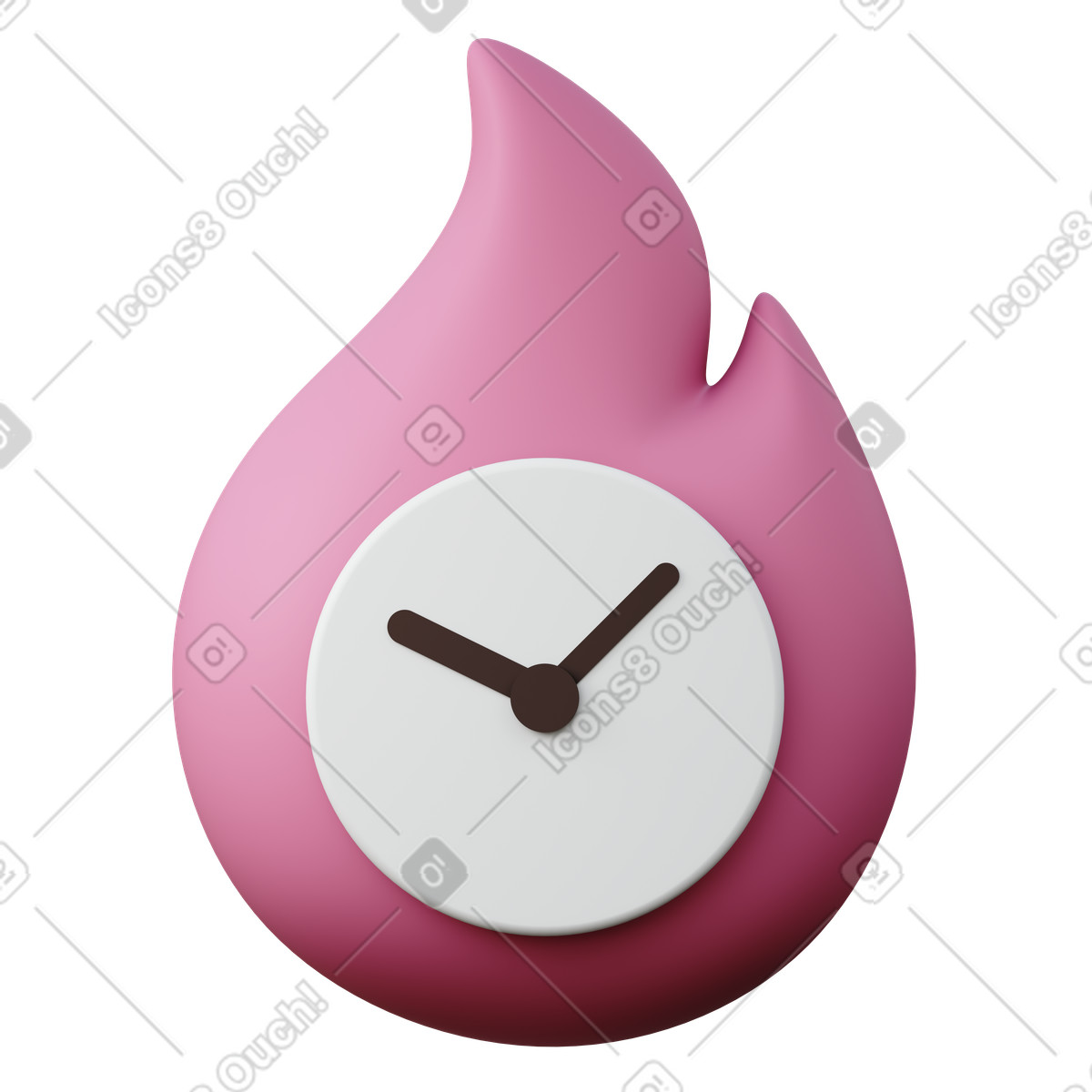Hot sale and limited time offer illustration in 3D Sugary style download in PNG, SVG