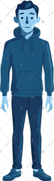 Teenager PNG, SVG