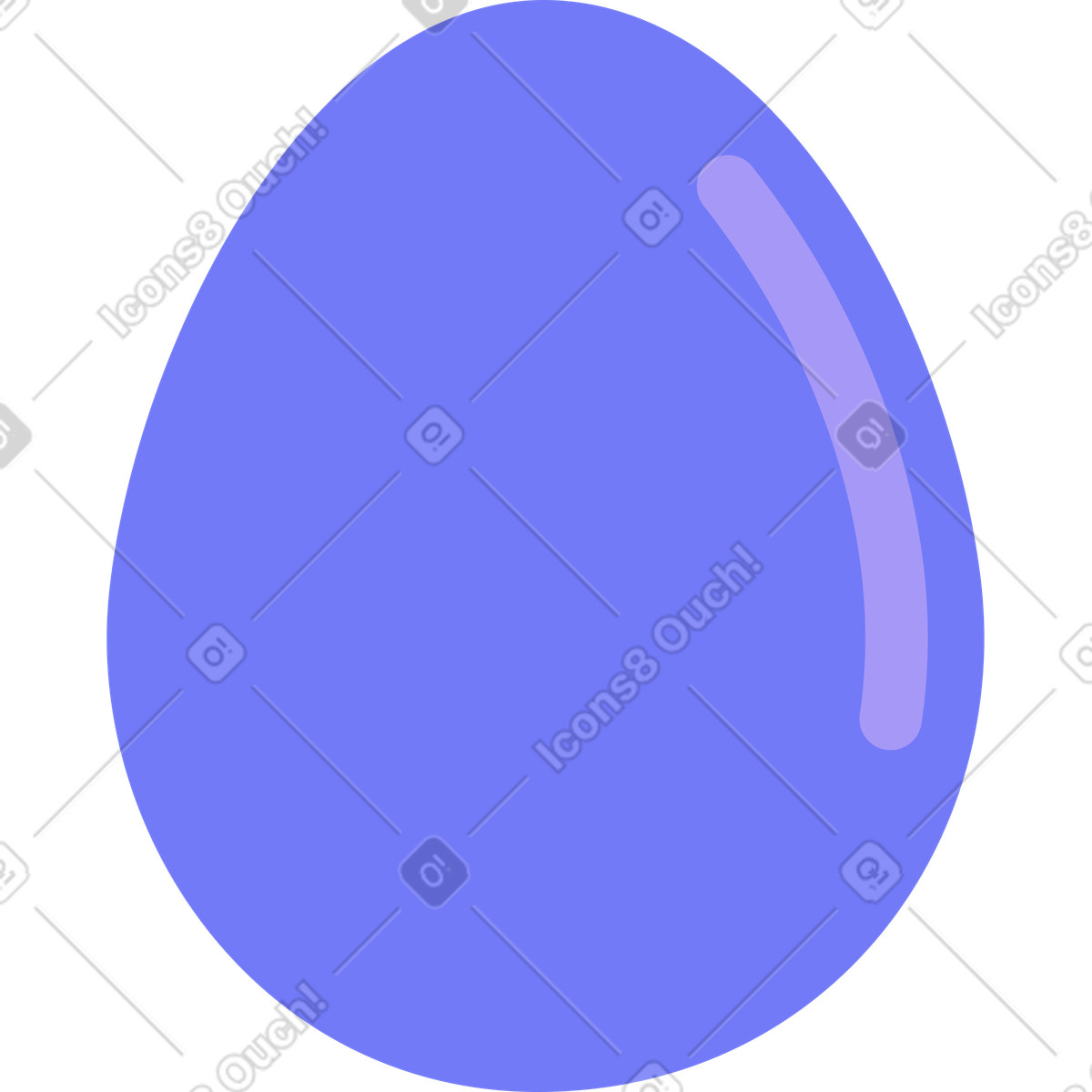 Ilustración Egg en estilo Giggle a descargar en PNG y SVG