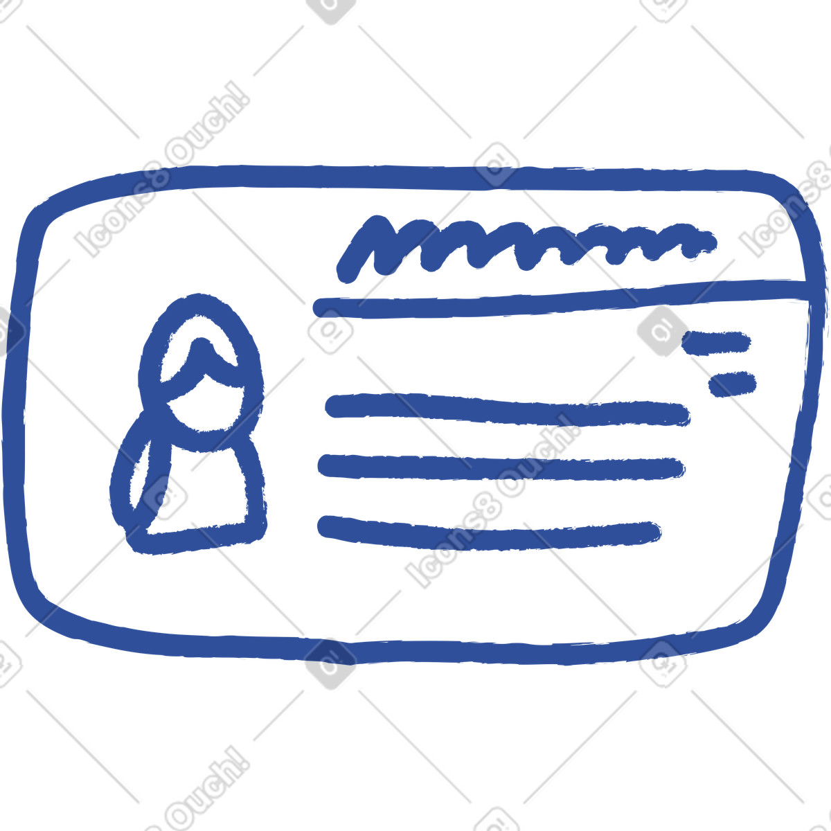 Illustration Identifiant dans le style Lime à télécharger aux formats PNG, SVG