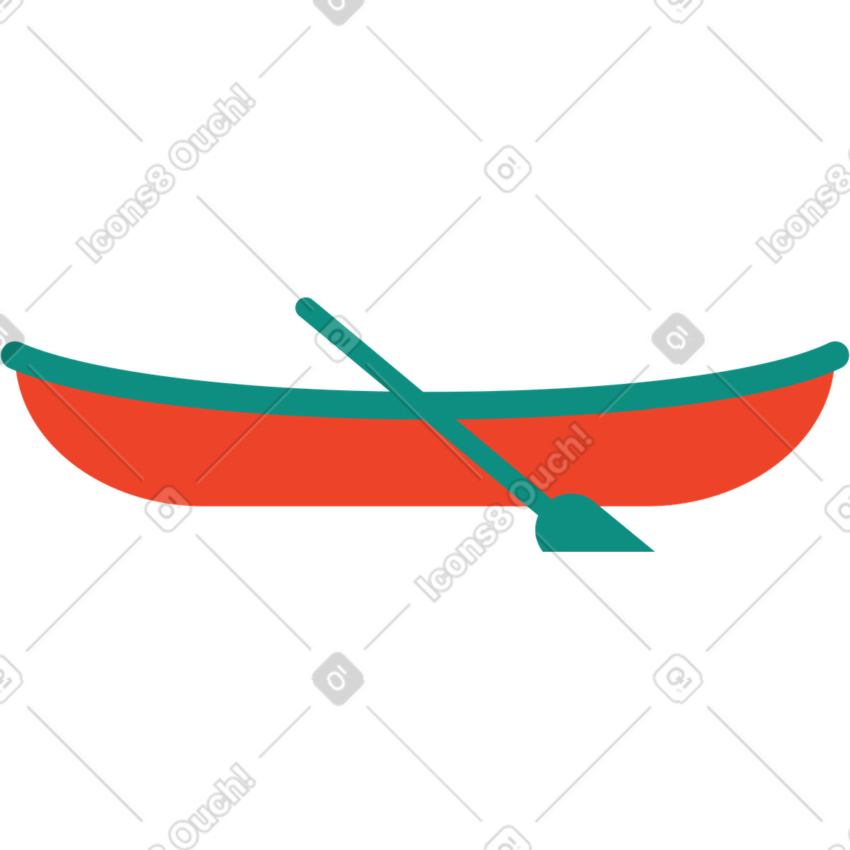 Ilustración Barco en estilo Polar a descargar en PNG y SVG