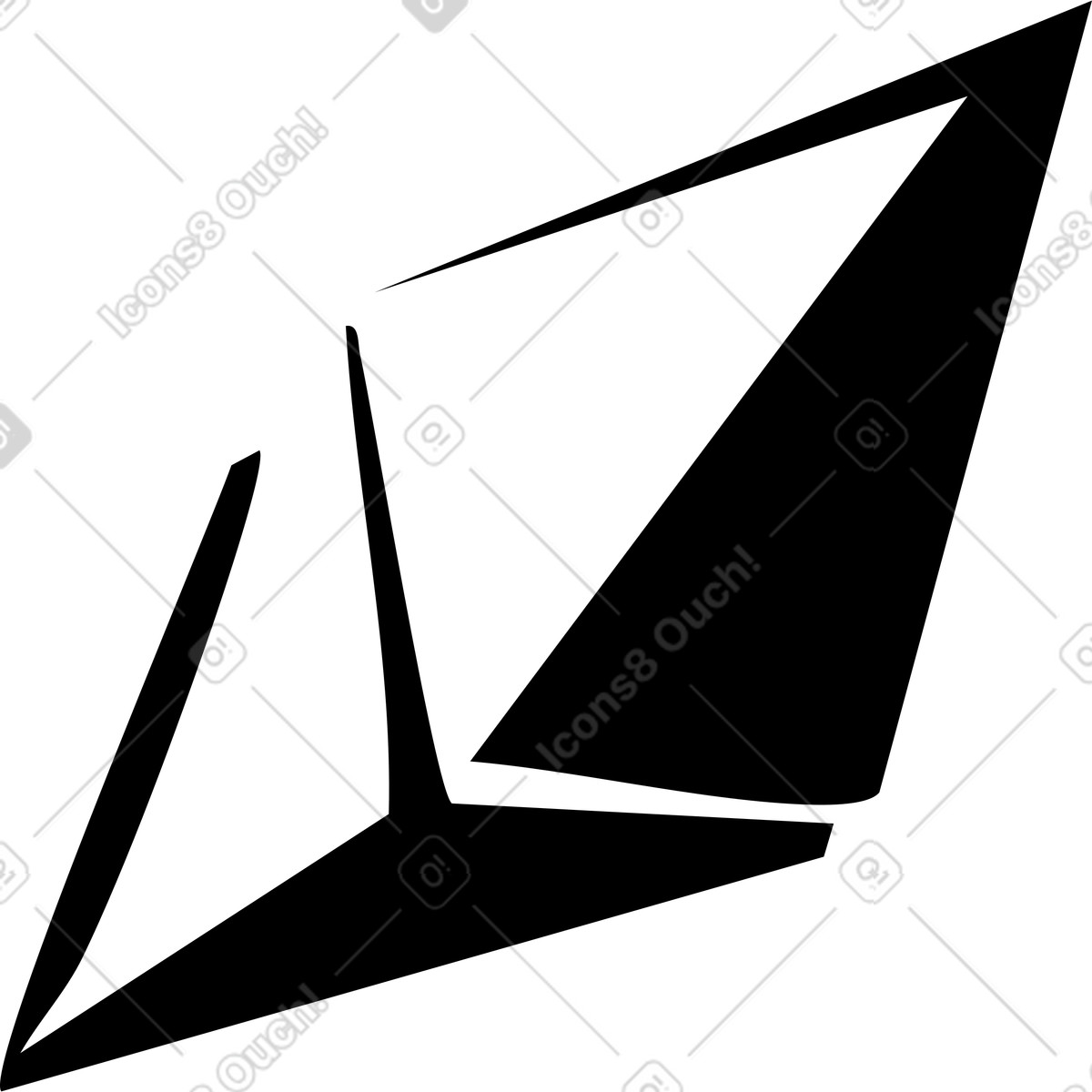 Illustration Octaèdre dans le style Line à télécharger aux formats PNG, SVG