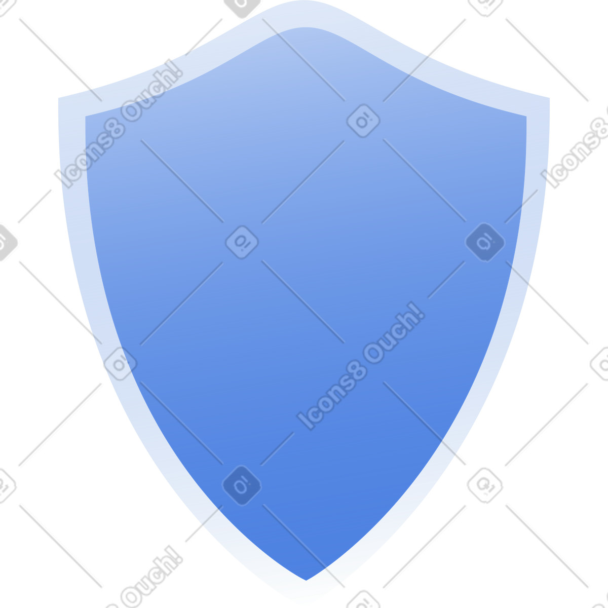 Schild-Illustration im Network-Stil als Download in PNG, SVG
