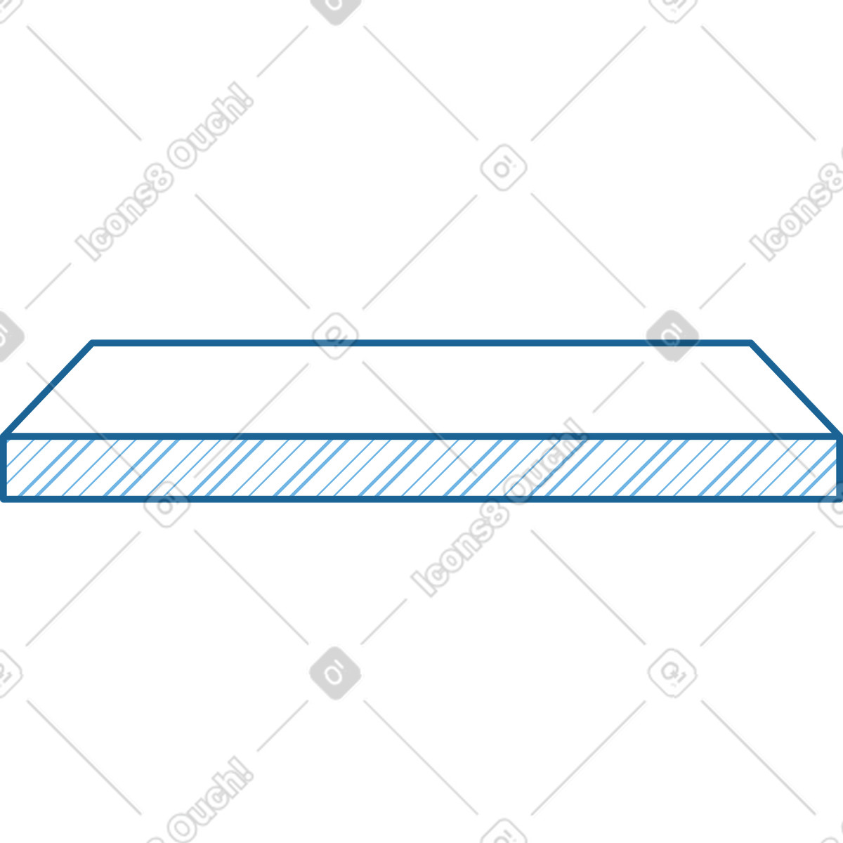 Illustration Dessus de la table dans le style Natty à télécharger aux formats PNG, SVG