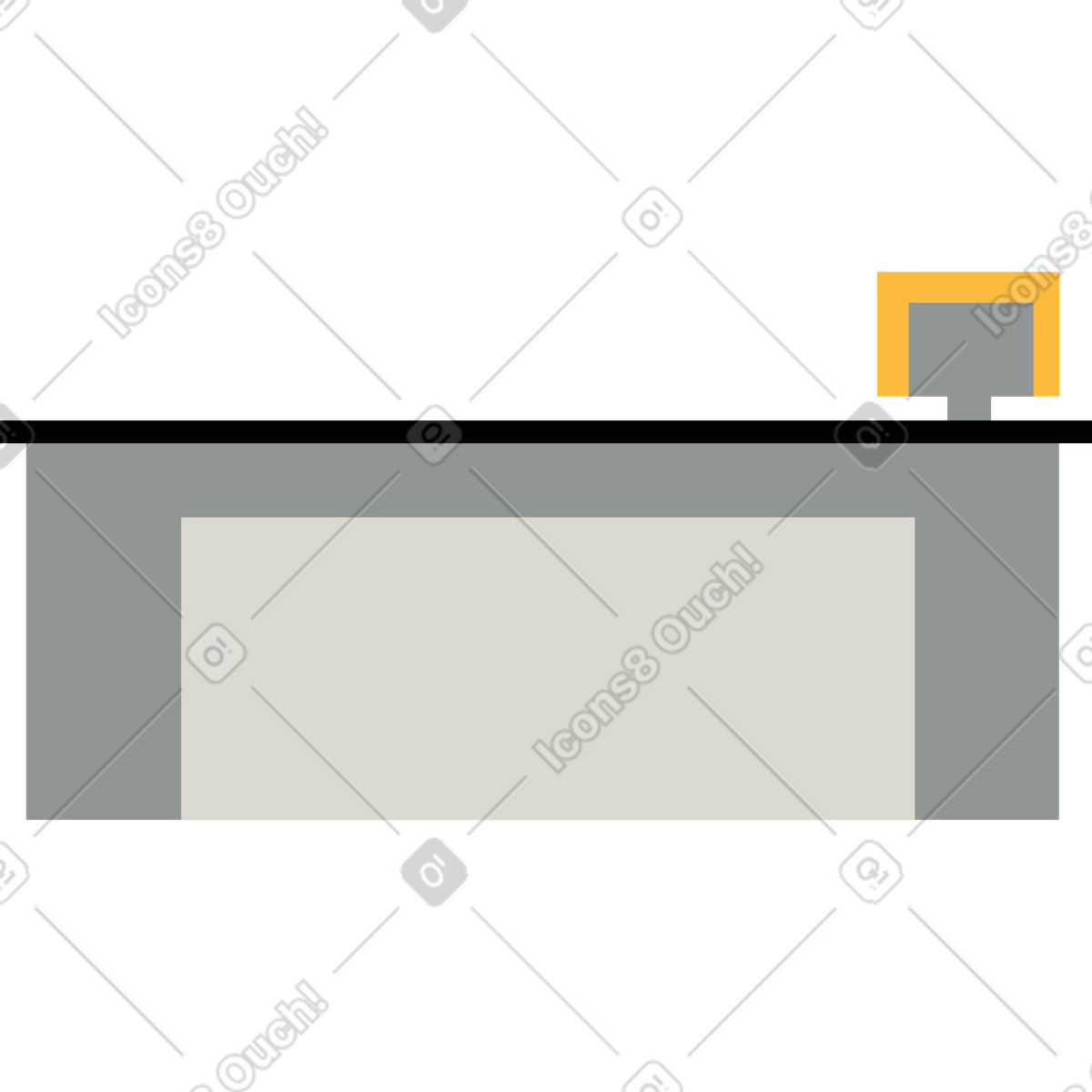 Ilustración Barra de bar en estilo Burgundy a descargar en PNG y SVG