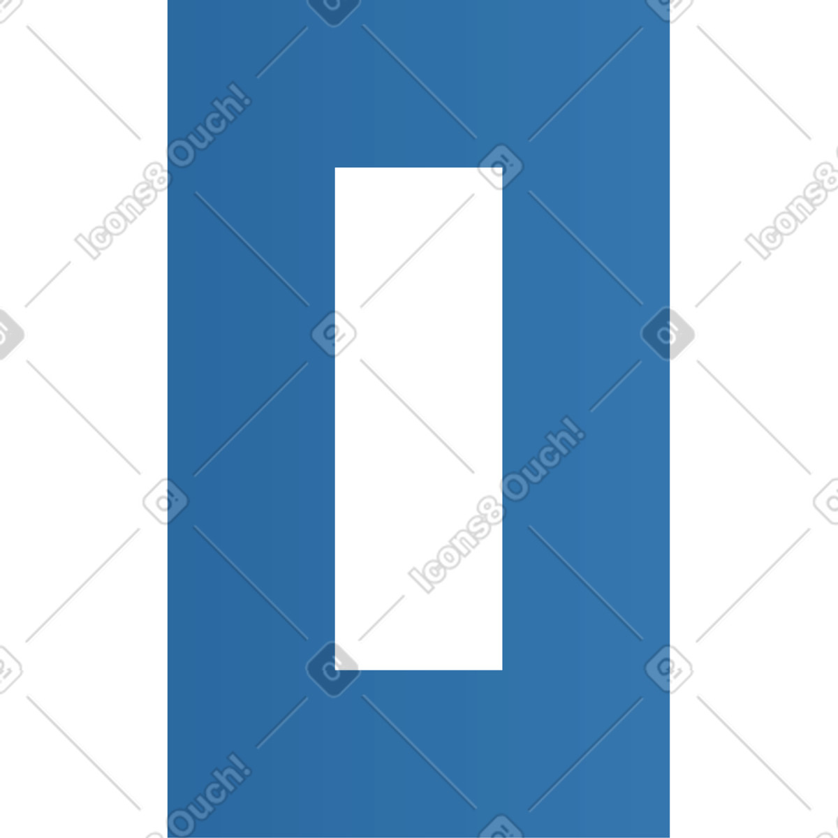 Number null illustration in Colors style download in PNG, SVG