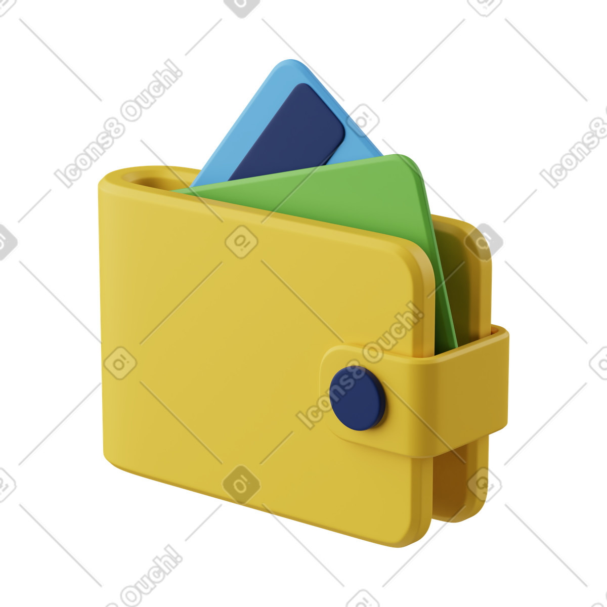 Wallet illustration in PNG, SVG