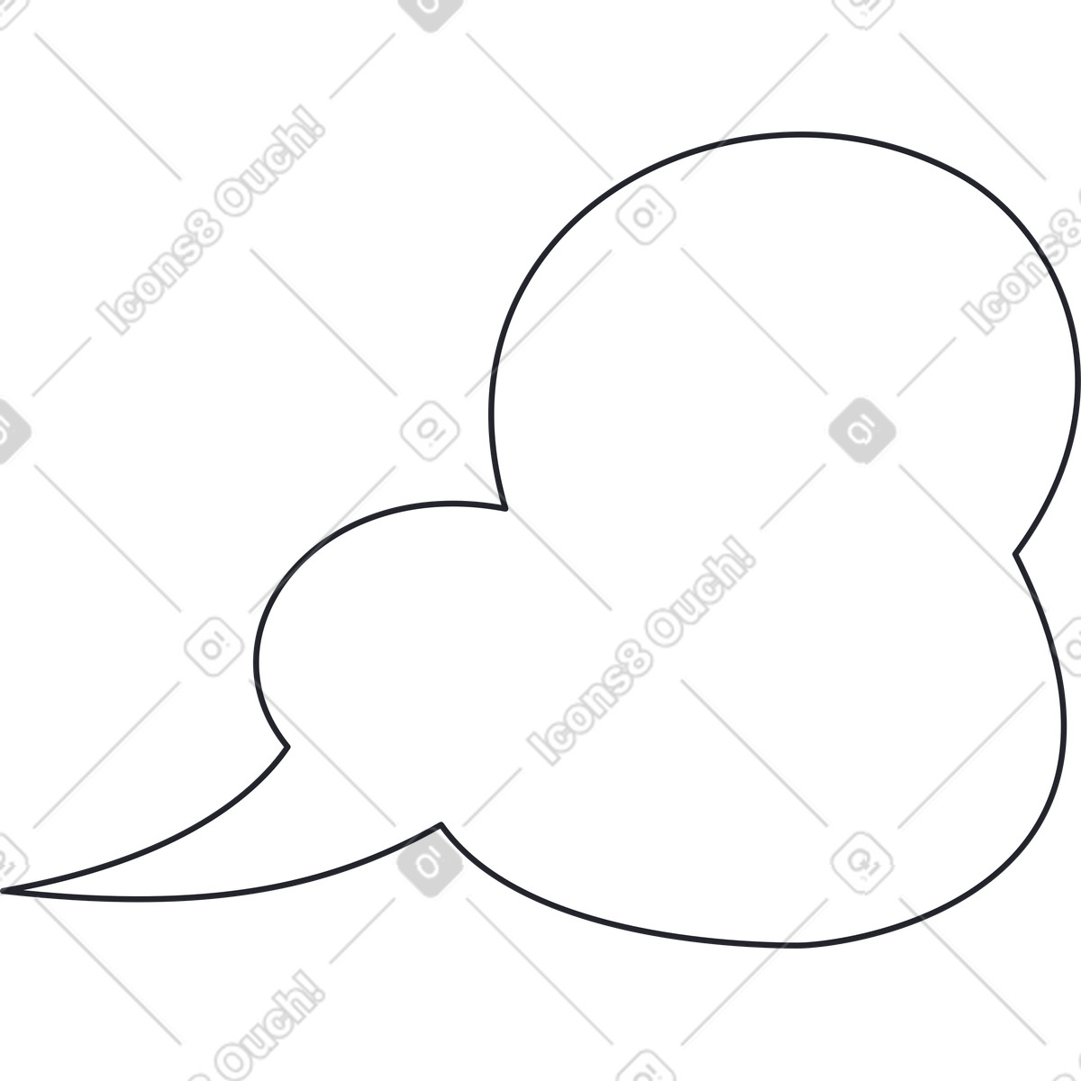 Additional fog illustration in Grapy style download in PNG, SVG