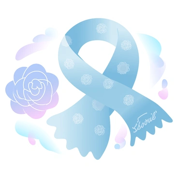 A collection of accessories is displayed on a soft, gradient pastel background. The centerpiece is a luxurious scarf adorned with intricate patterns of "roses" and the "Chanel logo." Nearby, a beautifully designed brooch shaped like a "rose" is showcased, glistening subtly. Different angles reveal the textures of the fabric and the brooch, allowing for an appreciation of their elegant craftsmanship.