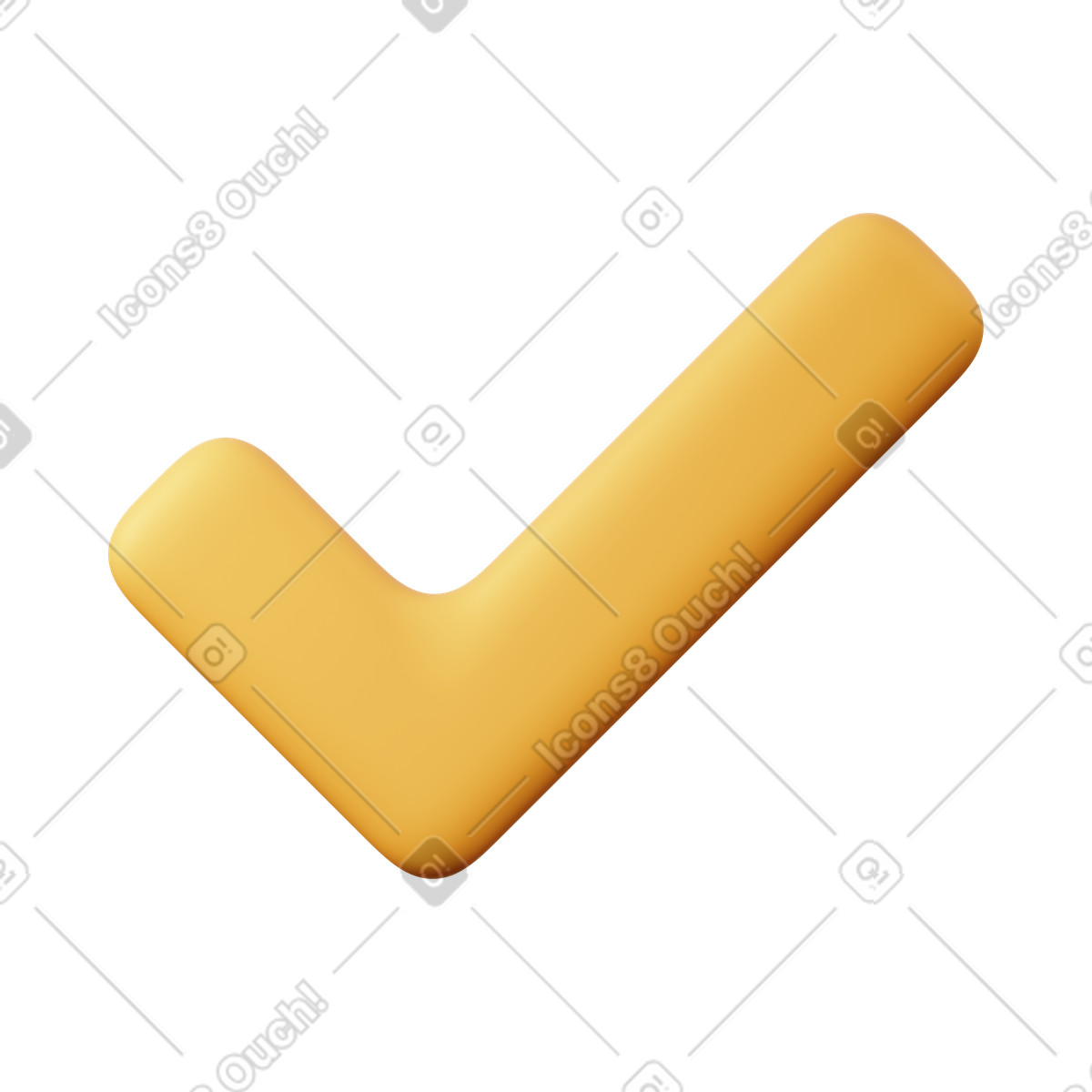 Done-Illustration im 3D Sugary-Stil als Download in PNG, SVG