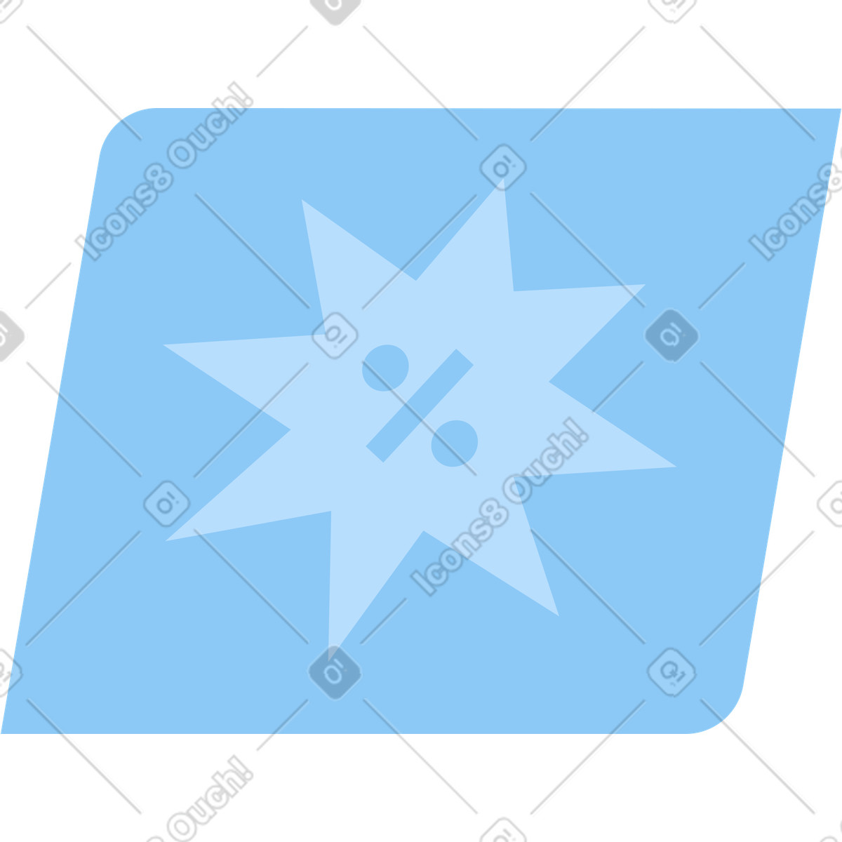 Ilustración Icono de descuentos en estilo Vector a descargar en PNG y SVG