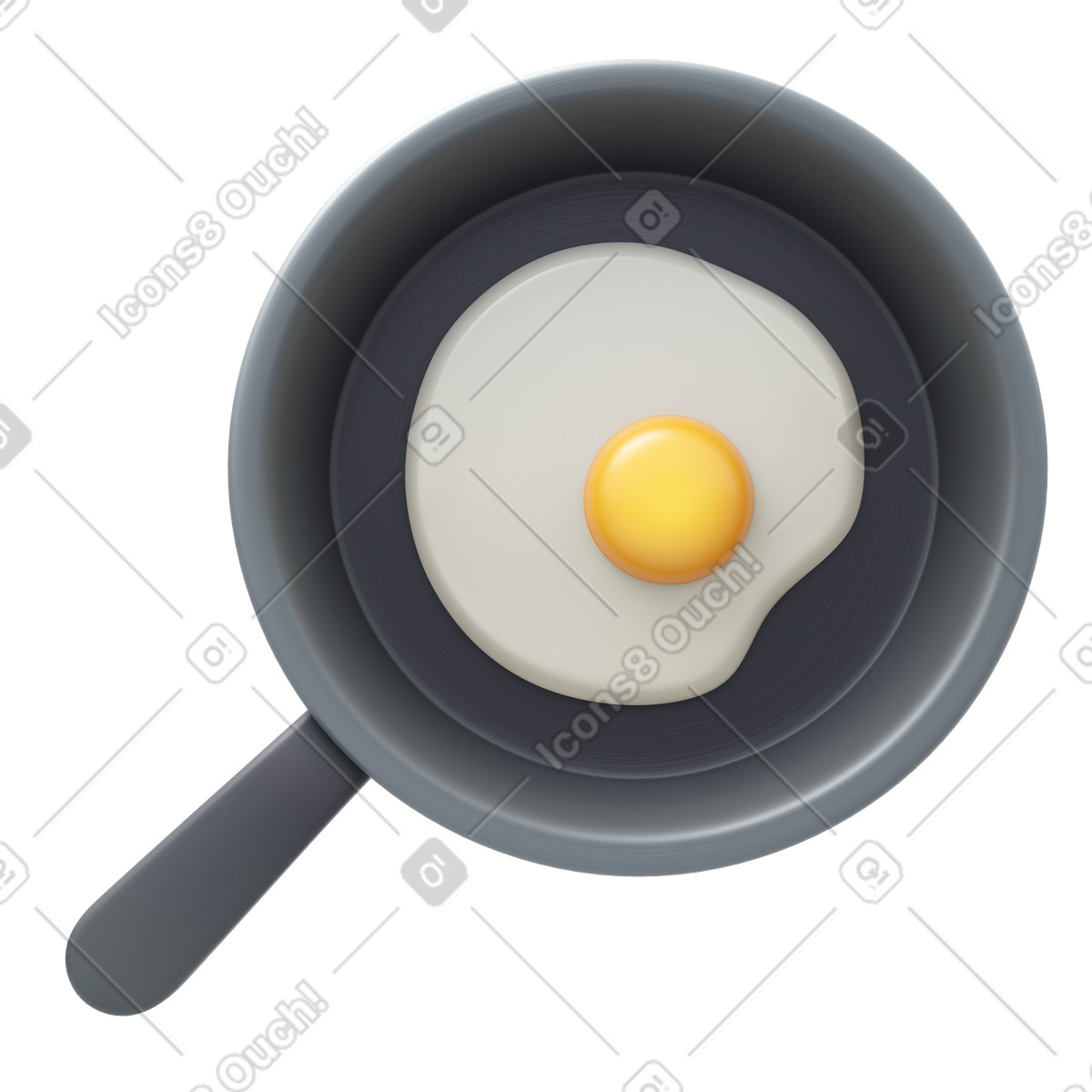 Fry illustrazione in stile 3D Fluency scarica in PNG, SVG