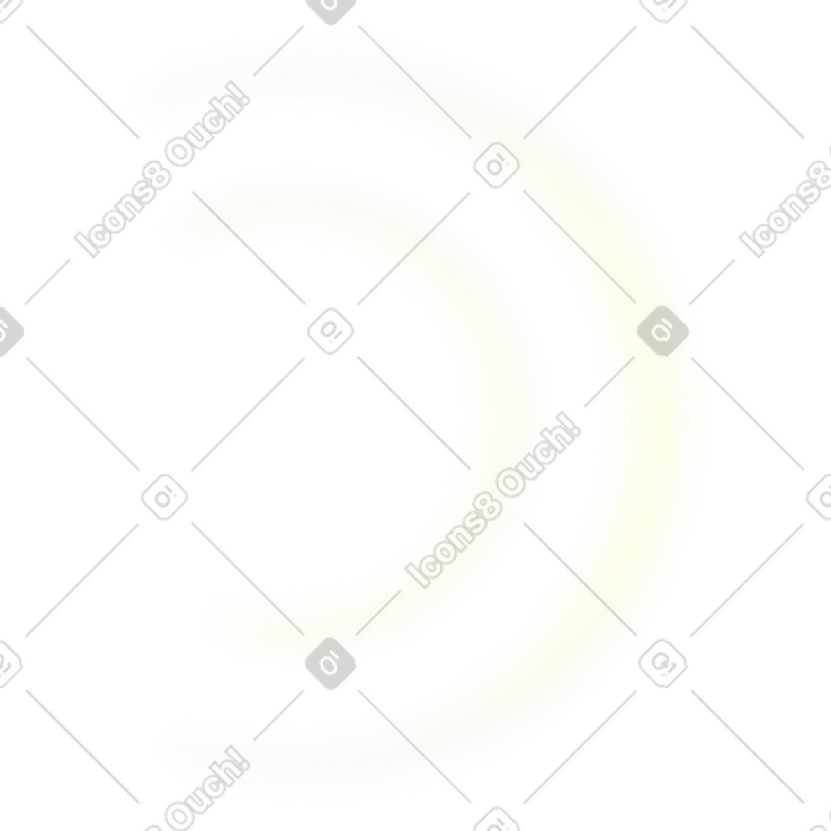Isotech スタイルの 2つの半円 のイラストをPNG、SVG形式でダウンロード