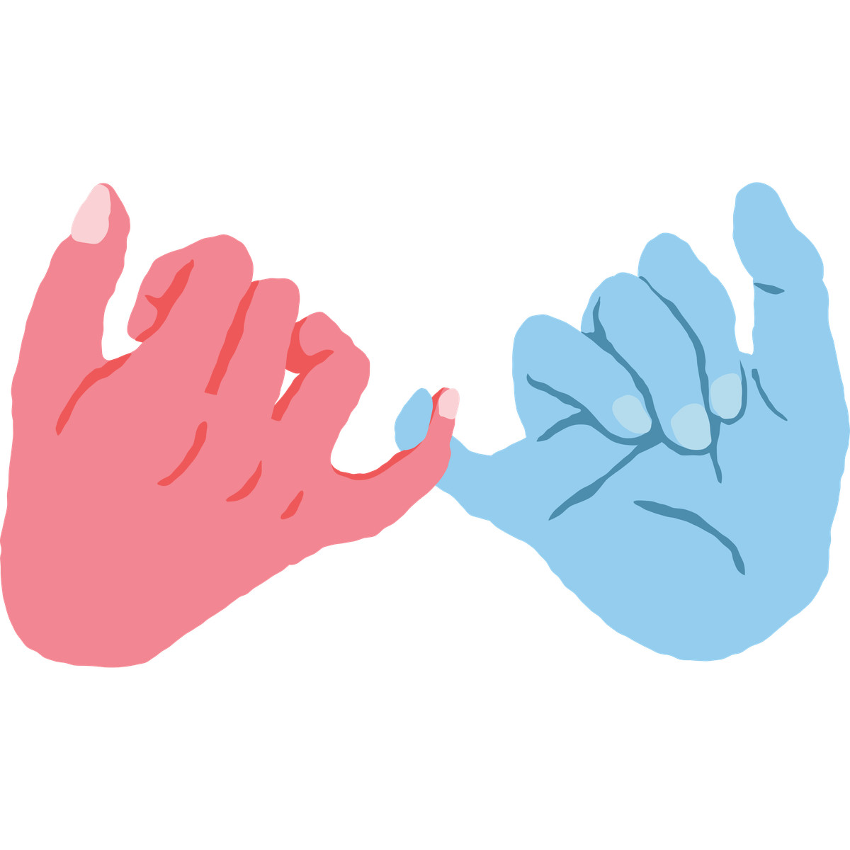 Иллюстрация Pinky promise в стиле Cherry — скачать в форматах PNG, SVG