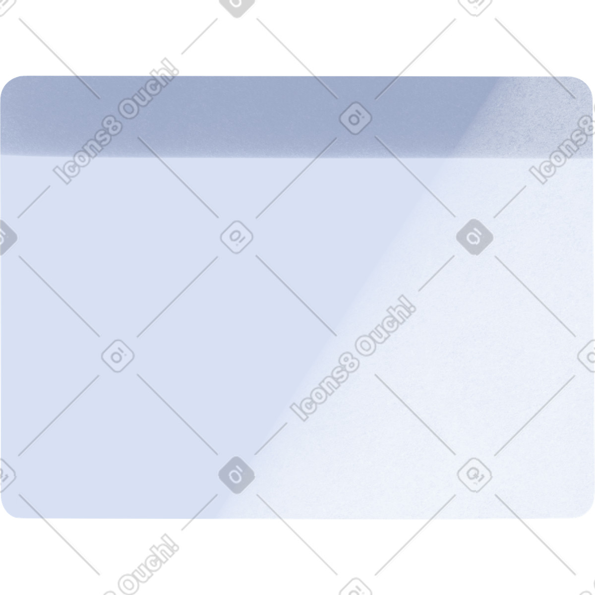 Ilustração de Blue browser window em no estilo Shine para baixar em PNG, SVG