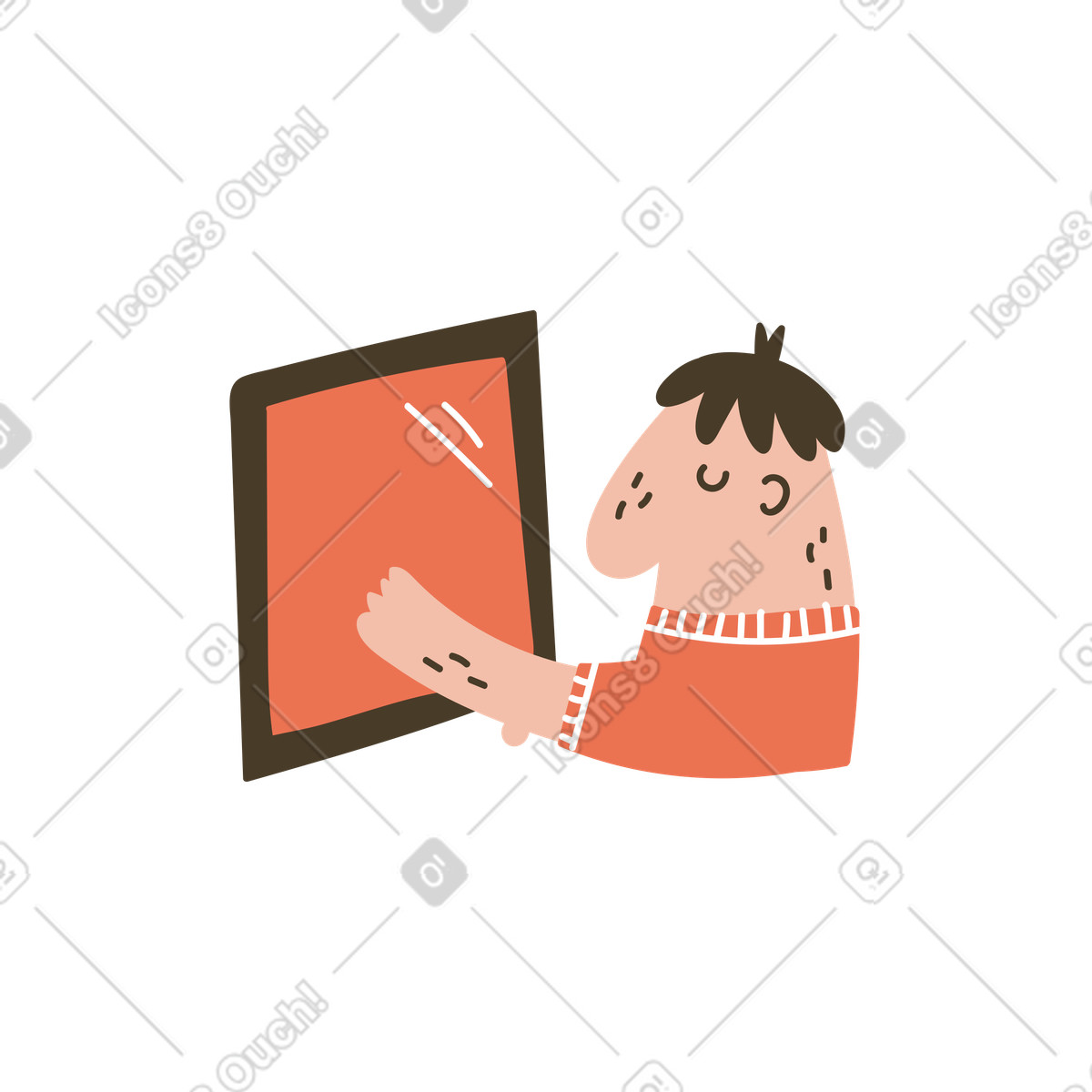 Karlsson スタイルの Failed virtual interaction, Network error or no connection のイラストをPNG、SVG形式でダウンロード
