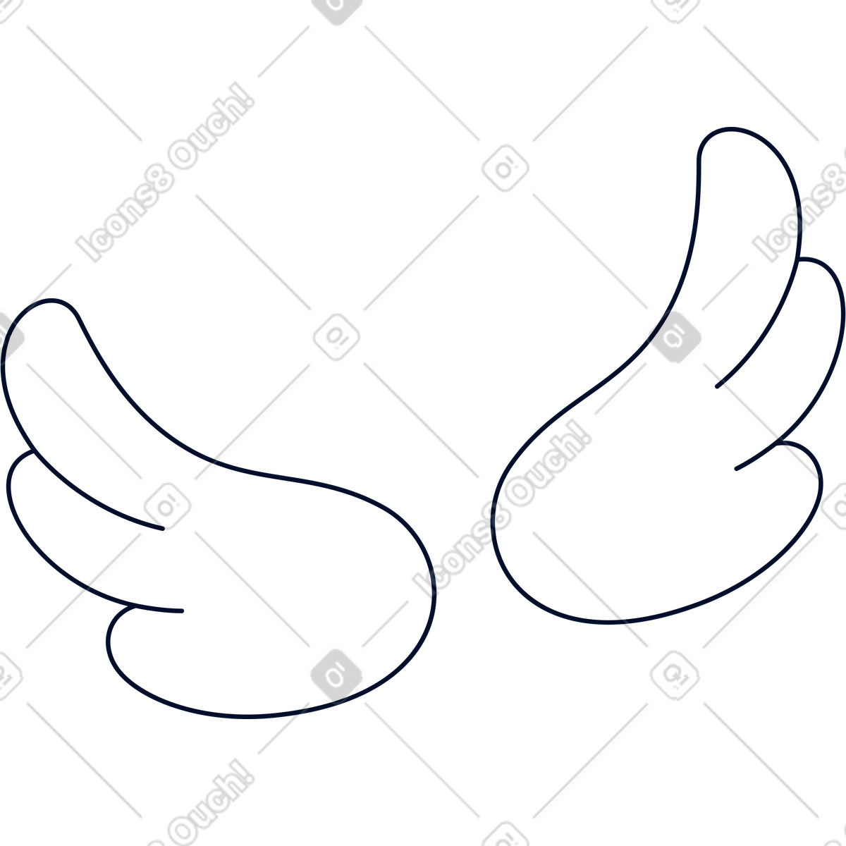 下载 Teal 风格的 翅膀 插画，支持 PNG、SVG 格式