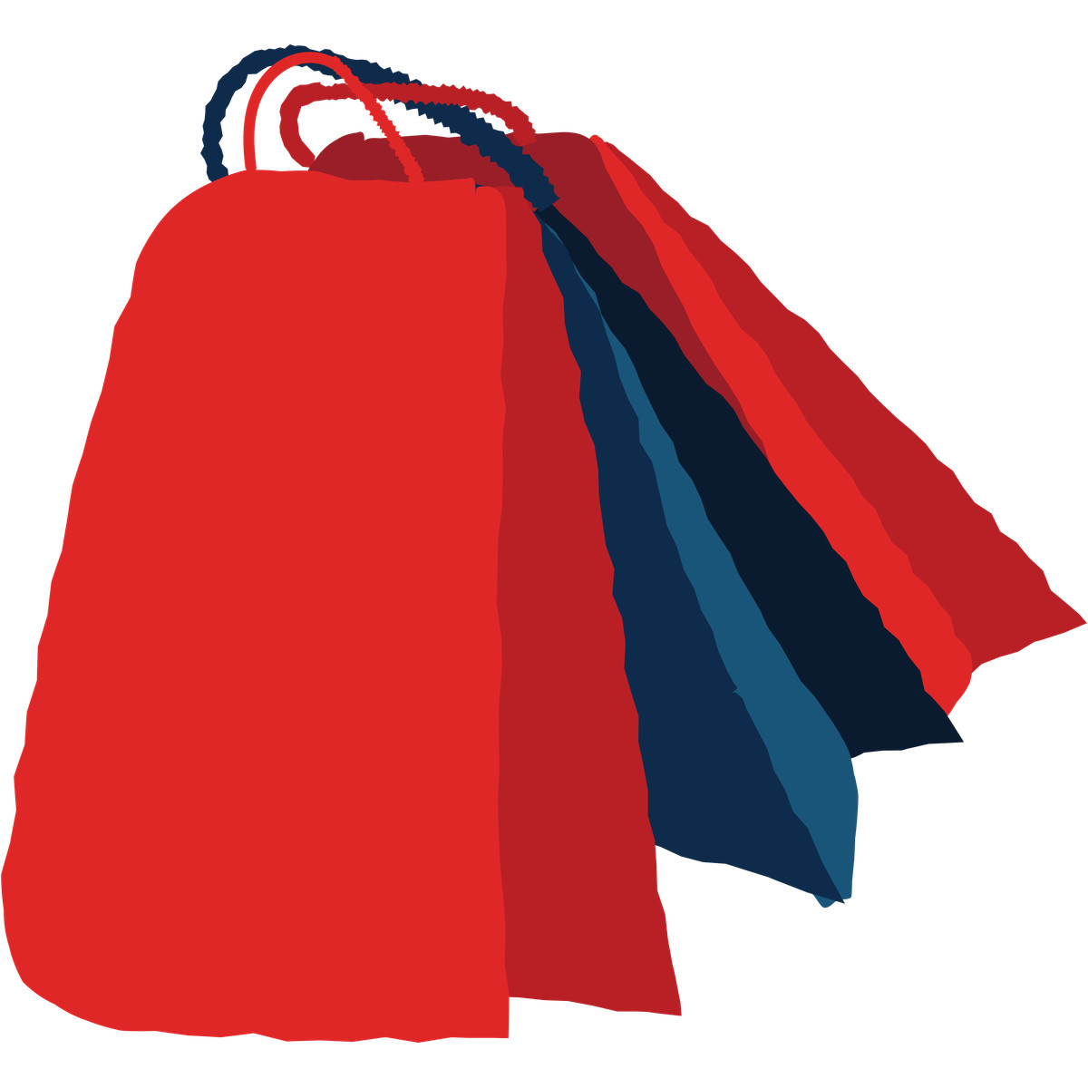 Shopping bags illustrazione in stile Cherry scarica in PNG, SVG