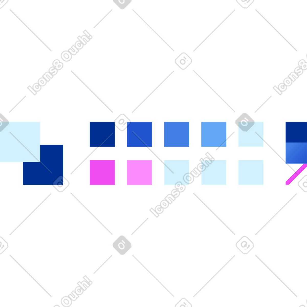 Palette dei colori illustrazione in stile Glossy scarica in PNG, SVG
