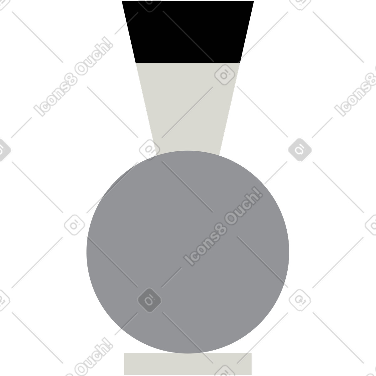 Ilustração de Vaso em no estilo Burgundy para baixar em PNG, SVG