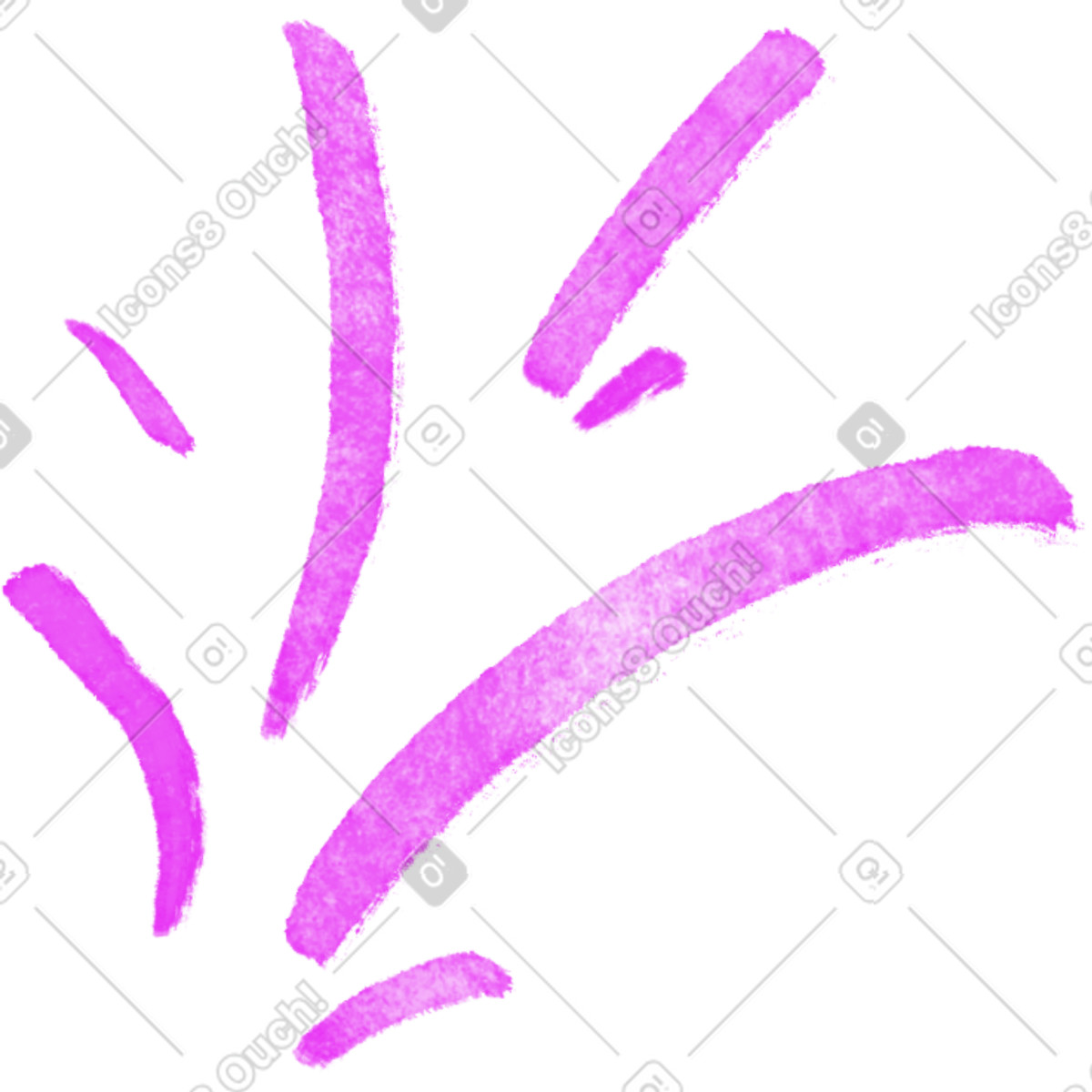 Splash illustration in Inky style download in PNG, SVG